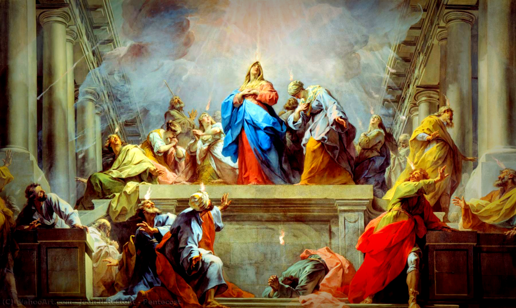 Descida do Fogo, o emblema do Espírito&nbsp;Santo